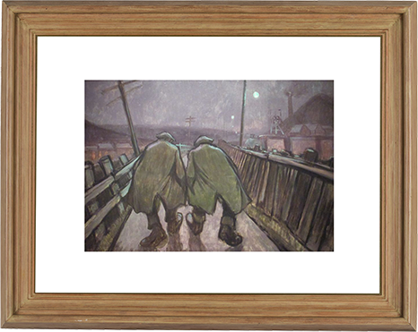 Custom frame example